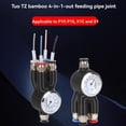 thumbnail image 5 of Adaptador de Tubo de Alimentación 4 en 1 para X1C P1P A1/A1 Mini, Conector de PTFE con Puerto de Alimentación de Cinco Vías para, 5 of 5