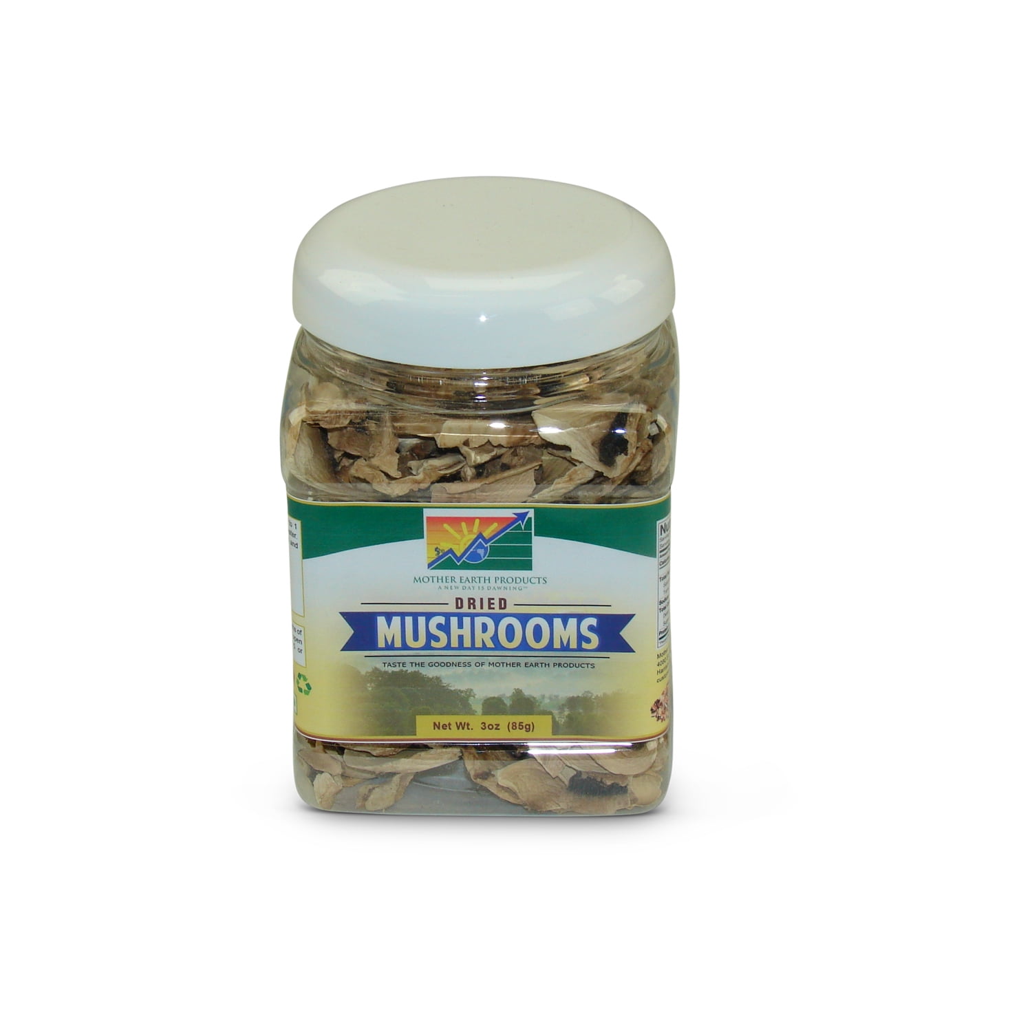 Mother Earth Products Dehydrated Mushrooms, jar