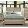 thumbnail image 5 of Premium Melamine Board Wooden Queen Bed with Natural Finish from Malaysia, 5 of 5