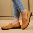 thumbnail image 2 of Mepaouo Women's Slip on Loafers Comfortable Dressy Walking Flats Suede Driving Work Moccasins Shoes, 2 of 8