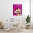thumbnail image 2 of Stupell Industries Lizzo Modern Portrait Abstract Geometric Pattern Pop Pink, 30 x 40, Design by Birch&Ink, 2 of 7