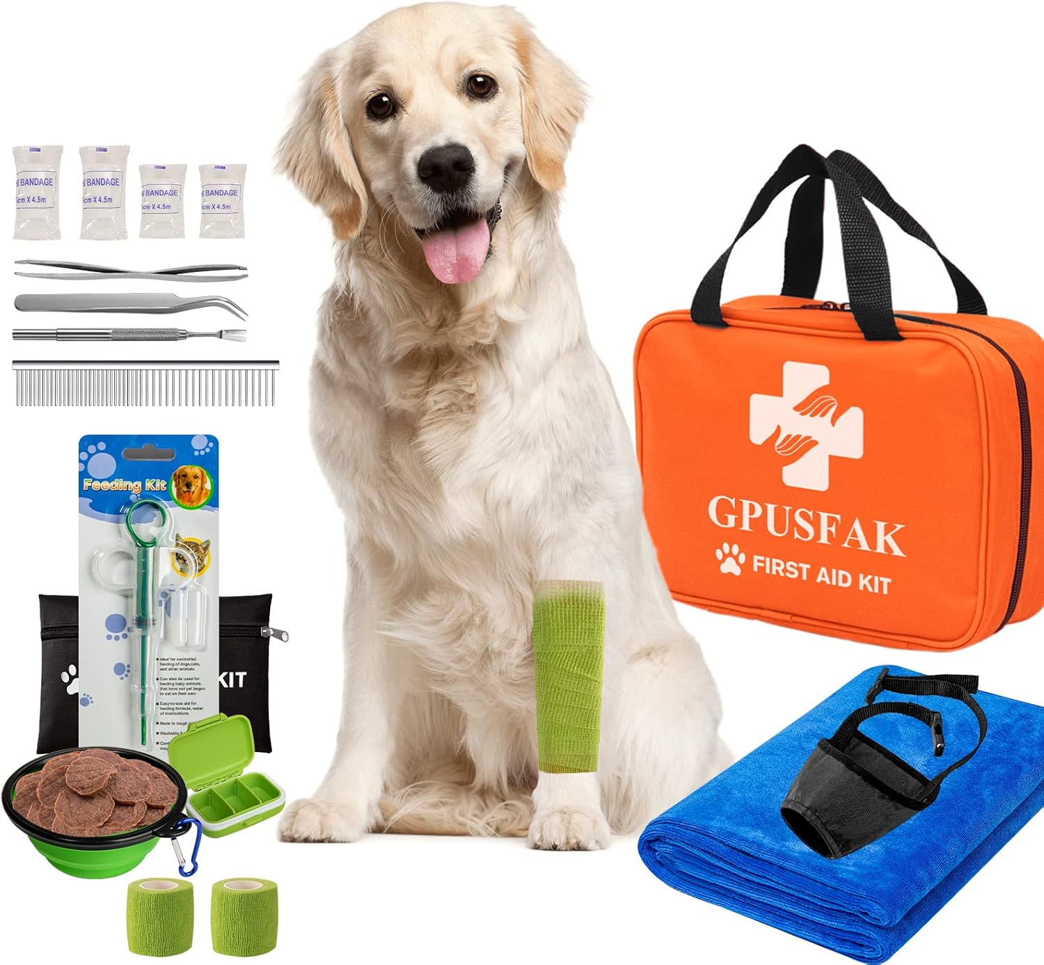 Dog first aid kit for camping sale