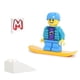 thumbnail image 1 of LEGO Holiday Minifigure - Snowboarder Boy (with Snowboard and Mini Jump), 1 of 5