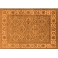 thumbnail image 1 of Ahgly Company Indoor Rectangle Oriental Orange Traditional Area Rugs, 2' x 4', 1 of 4