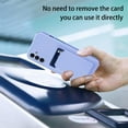 thumbnail image 3 of Compatible with Samsung A14 5g Case Silicone with Card Holder Black, for Samsung Galaxy A14 5g Phone Case Silicone Liquid Shockproof Protective Slim Cover (Purple), 3 of 7