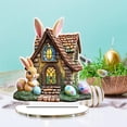 thumbnail image 4 of Darzheoy Easter Tabletop Decorations, 2D Visual Bunny Egg Themed Centerpiece for Living Room, Festival Home Decor, Party Dining Table Shelf Ornament, 4 of 6