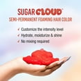 thumbnail image 3 of Punky Sugar Cloud Foam Hair Dye, Easy-to-Apply Semi-Permanent Hair Color, Licorice, Red 6 fl oz, 3 of 7
