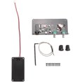 thumbnail image 2 of Active Mute Guitar Pickup 3.5 mm Output Plug Pickup with 9V Battery Box Black Silent Guitarra Acces, 2 of 5