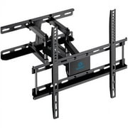 MountFTV Full Motion Articulating Swivel TV Wall Mount Bracket TV Stand for 26-65" LED LCD OLED Flat Curved Screen TVs,Max 400x400mm
