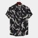thumbnail image 5 of Hawaiian Shirt For Men, Men's Vintage Button Down Bowling Shirts Short Sleeve Summer Beach Shirt 3XL, 5 of 5