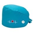 thumbnail image 3 of Gorras s estampadas de Gorro de turbante Gorro de fregado con banda para el sudor para mujeres Hombres, Azul Baoblaze gorras de mujer, 3 of 7
