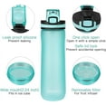 Opard 20 Oz Sports Water Bottles for Daily Intake Tracking, BPA Free