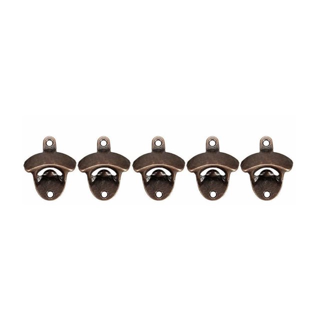 Rustic Beer Cap Opener,10 Pcs Wall Mount Metal Bottle Opener Vintage Style Bottle Opener Leading Edge Technology