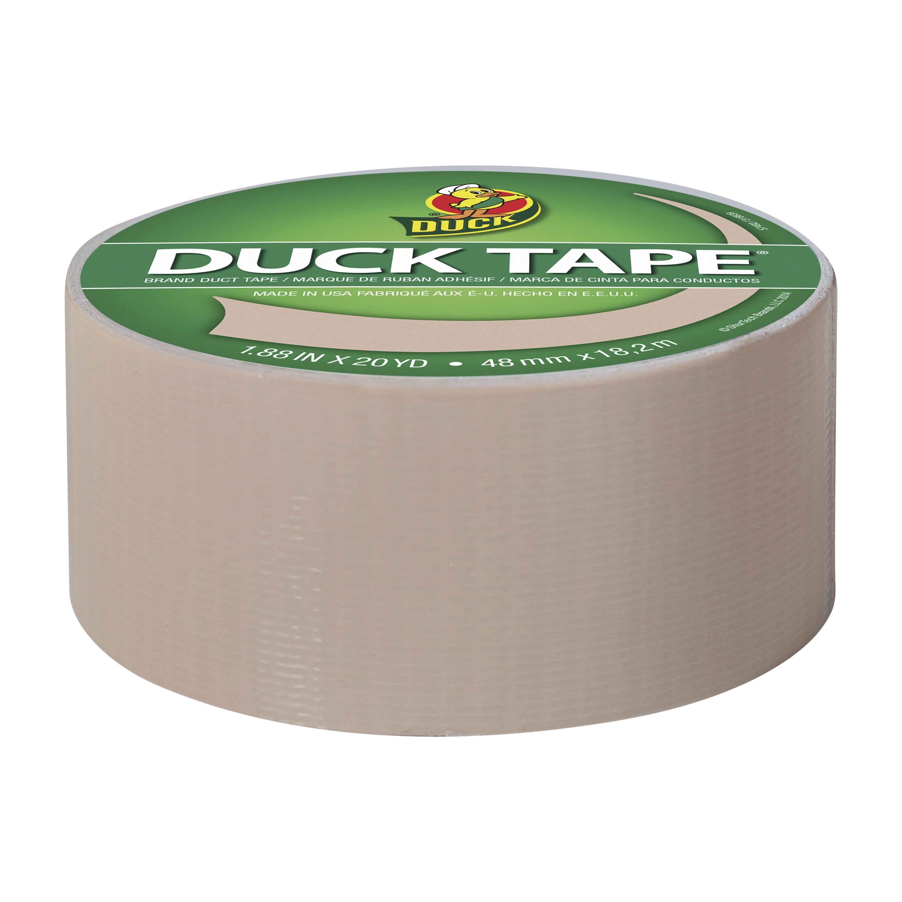 Duck Brand 1304965 Color Duct Tape, Brown, 1.88 Inches x 20 Yards Each  Roll, 3 Rolls: : Industrial & Scientific