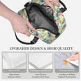 thumbnail image 3 of Disketp Tropical Flowers Lonchera Térmica para Mujer y Hombre, Bolsa de Almuerzo Reutilizable e Impermeable para Trabajo, Viajes y Picnic, 3 of 7