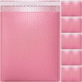 thumbnail image 2 of GOOHOCHY  5 Count Poly Mailers Cute Bubble Bag Packaging Pcs Envelopes Pink, 2 of 8