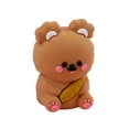 thumbnail image 3 of CoreLiving Mini Manual Pencil Sharpener Bear Theme Portable Handheld Sharpener for Pencils and Coloring Supplies Cute Single Sharpener for Drawing, 3 of 10