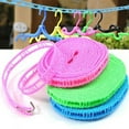 thumbnail image 4 of Portable Anti-skid Windproof Clothesline Fence-type Clothesline Drying Clothes Hanging Rope for Outdoor Travel 3/5 Meters, 4 of 5