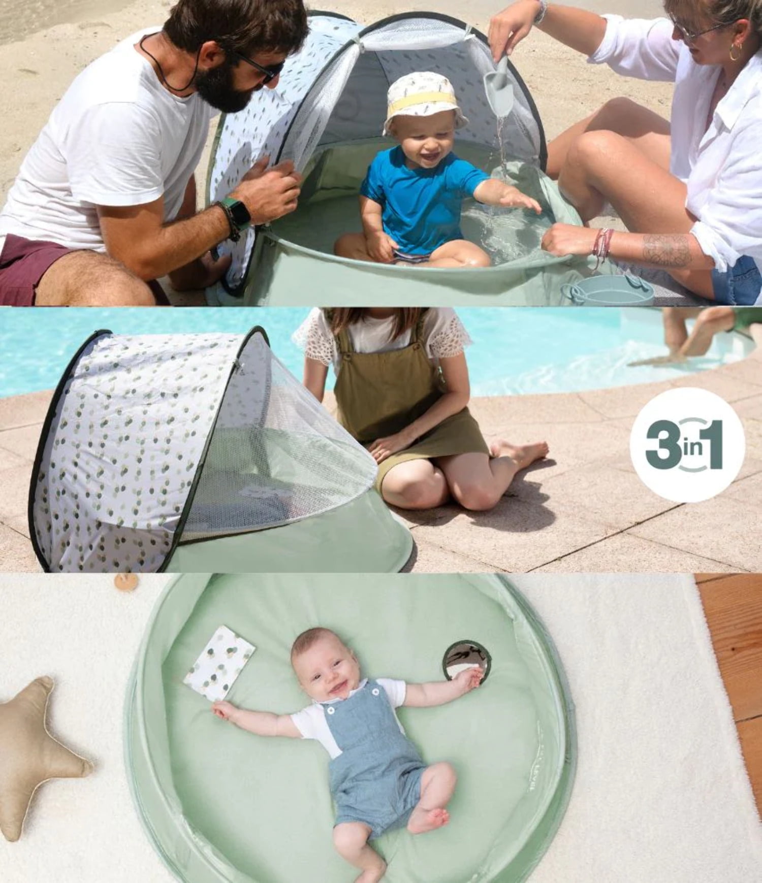 Babymoov Aquani Anti-UV 3-in-1 Play area UPF 50+