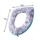 thumbnail image 2 of Funda para asiento de inodoro con cremallera, gruesa, cálida y suave, con asa, lavable, de franela de tamaño estándar, 2 of 6