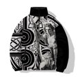 thumbnail image 3 of Diseño Chaquetas de invierno para hombre Armadura Parka Invierno Hombre Caballero Moda Nuevo en Abrigos Abajo Guerrero Calidez Alta Calidad Fresco Barato Abrigo, 3 of 5
