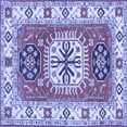 thumbnail image 1 of Ahgly Company Indoor Square Persian Blue Traditional Area Rugs, 3' Square, 1 of 4