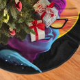 thumbnail image 2 of Falda para árbol de Navidad de Stranger Things, suave y divertida, decoración navideña navideña de granja de 30", 2 of 4