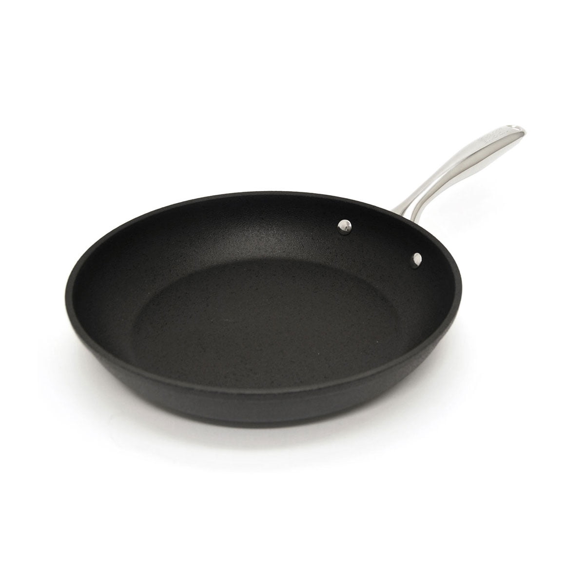 Starfrit The Rock Diamond 24cm (9.5") Non-Stick Fry Pan - Aluminum - Oven Safe - PFOA Free - Easy to Clean - Black