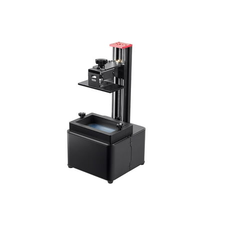 Monoprice Mini SLA Resin UV 3D Printer With (120 x 70 x 200 mm) Build Area, Ultra High Resolution + Free 250ml Red Photopolymer (Best Resolution 3d Printer)