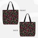 thumbnail image 2 of Easygdp Ripe Red Cherry Bolsa Tote para Mujer, Bolso de Hombro para Trabajo, Playa, Viajes, Compras y Supermercado, 2 of 7