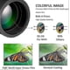 thumbnail image 2 of 120x100 Monocular Telescope With Vision, Monoculars For Adults Stargazing,bak4 Portable High Powered Spotting Scopes For Bird Watching,black, 2 of 5
