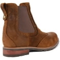 thumbnail image 3 of Ariat Wexford Women's Waterproof Brogue Chelsea Boot In Brown Size 10, 3 of 6