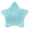 thumbnail image 1 of Tapón De Drenaje Del Fregadero Forma De Estrella Ventosa Cocina Baño Fregadero Drenaje Colador Tapón De Pelo Filtro Azul Claro ANGGREK Kitchen Sink Strainer, 1 of 2