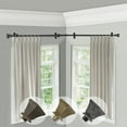 thumbnail image 2 of Domovina Cornet 13/16" Corner Window Single Curtain Rod-Color:Cocoa,Size:66"-120", 2 of 2