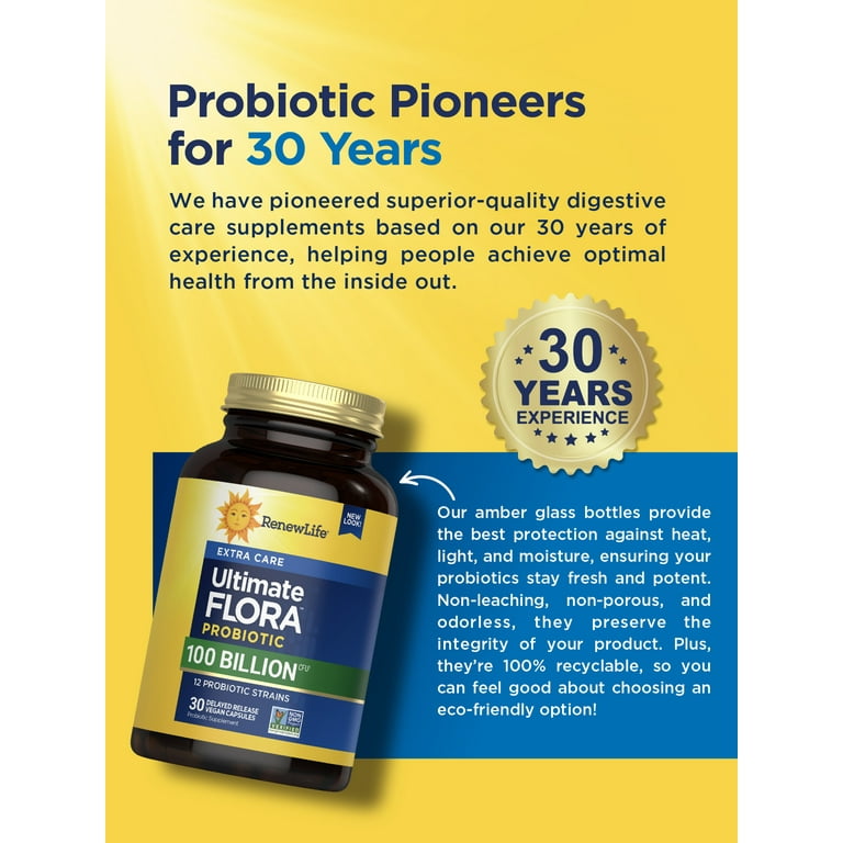 Renew Life, Ultimate Flora Probiotic, 100 Billion CFU, 30