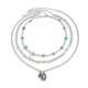 thumbnail image 1 of Set of 3 Turquoise Beaded Necklaces with Distinctive Western Styles for Everyday Use and Themed Parties Supplies, 1 of 4