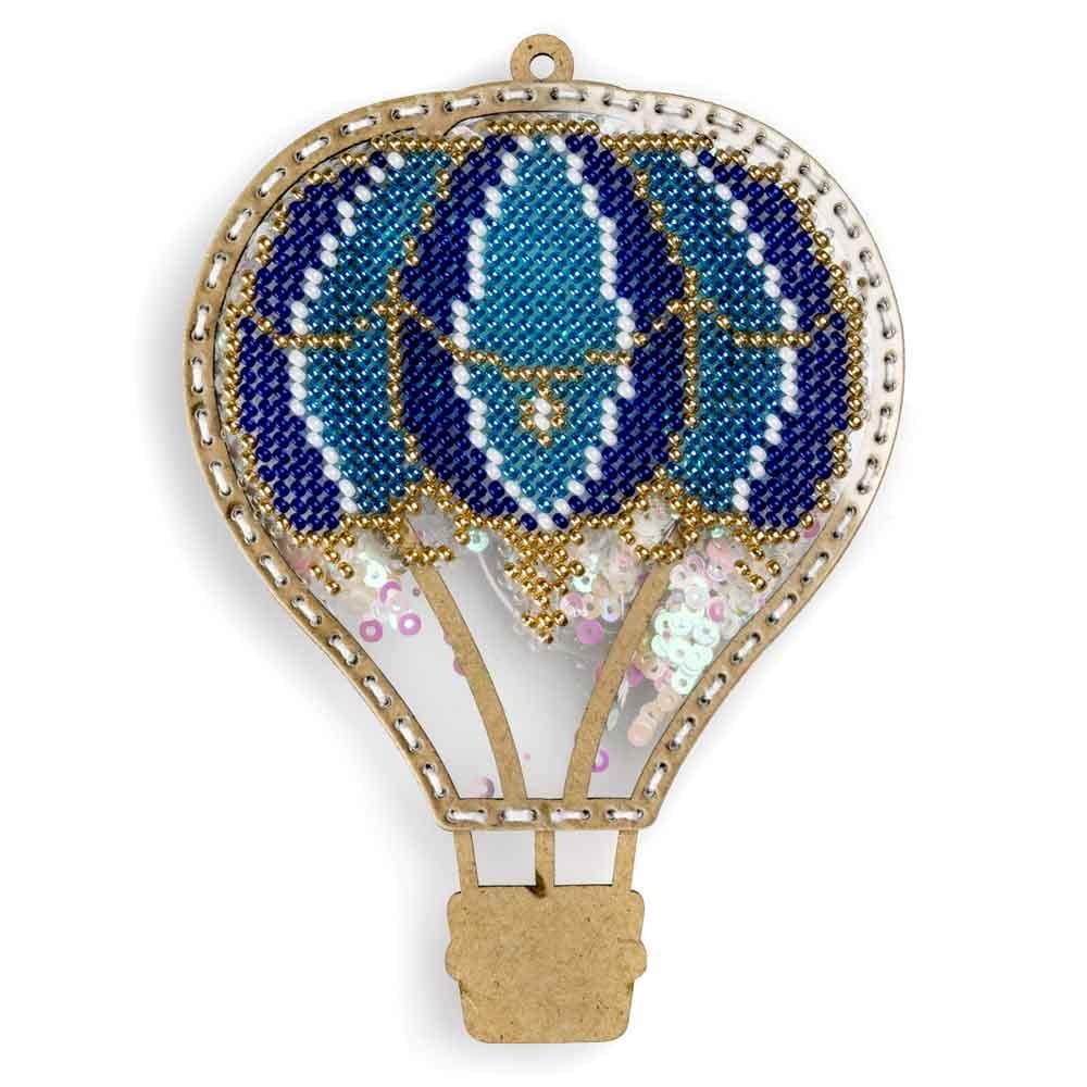 Set for embroidery with beads on a plastic base FLPL-074