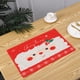 thumbnail image 4 of Juego de 4 manteles individuales navideños, para vacaciones de invierno, Navidad, cocina, comedor, accesorio de feliz año nuevo, 4 of 5