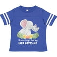 thumbnail image 3 of Inktastic I'll Never Forget That My Papa Loves Me with Cute Elephants Boys or Girls Toddler T-Shirt, 3 of 5