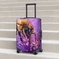 thumbnail image 4 of Salouo Closeup Honeybee on Flower Pattern Travel Dust-proof Suitcase Cover, Softside Suitcase Protector Luggage Cover Protector for 18-32inch ,Not Included Suitcase, 4 of 8