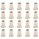 thumbnail image 5 of Kit de 100 tuercas remachables de cabeza plana, galvanizadas, roscadas, accesorios de hardware M5, 5 of 14