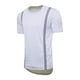 thumbnail image 1 of Playera Elvqul Hombre Casuales Blanco Gym Algodón Manga Corta sin Estampado Cuello Redondo, 1 of 8