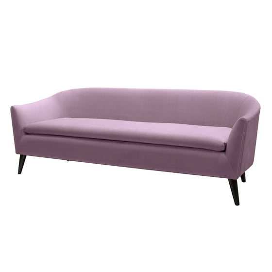 Jennifer Taylor Home, Lia MidCentury Modern Sofa, Lavender