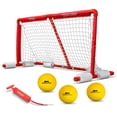 thumbnail image 2 of GoSports Floating 4 X 2 Foot Water Polo Pool Game Set with Goal and 3 Balls, 2 of 7