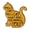 2, variant on Customes Cats Sofa Letter Pin Vibranting Enameled Finish Sturdy Alloy Accessory Gift Ideas