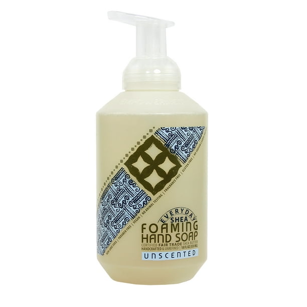 Alaffia Foaming Shea Hand Soap Unscented 18 Oz Walmart Com Walmart Com
