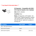 thumbnail image 2 of Oil Separator - Compatible with 2009 - 2012 Audi A4 Quattro 2.0L 4-Cylinder 2010 2011, 2 of 2