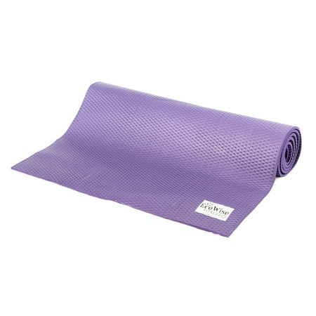 Ecowise 80103 Essential Yoga and Pilates Mat- Lavender