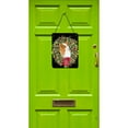 thumbnail image 2 of Christmas Wreath Papillon Aluminium Metal Wall or Door Hanging Prints, 2 of 2