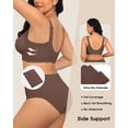 thumbnail image 7 of MINTREUS Womens Wireless Jelly Bra Plus Size Supportive Full Coverage Comfortable No Underwire Bras, 7 of 7